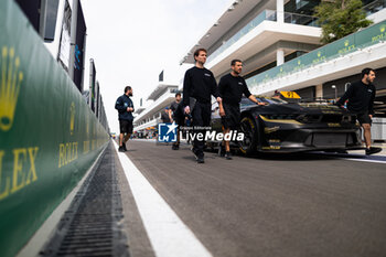 2024-02-26 - 88 OLSEN Dennis (dnk), O. PEDERSEN Mikkel (dnk), RODA Giorgio (ita), Proton Competition, Ford Mustang GT3 #88, pitlane, during the Prologue of the 2024 FIA World Endurance Championship, from February 24 to 26, 2024 on the Losail International Circuit in Lusail, Qatar - FIA WEC - PROLOGUE 2024 - QATAR - ENDURANCE - MOTORS