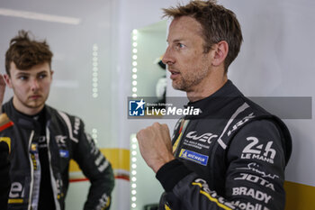 2024-02-27 - BUTTON Jenson (gbr), Hertz Team Jota, Porsche 963, portrait during the Prologue of the 2024 FIA World Endurance Championship, from February 24 to 26, 2024 on the Losail International Circuit in Lusail, Qatar - FIA WEC - PROLOGUE 2024 - QATAR - ENDURANCE - MOTORS