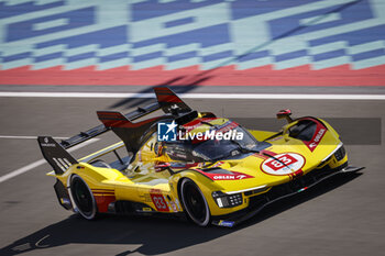 2024-02-27 - 83 KUBICA Robert (pol), SHWARTZMAN Robert (isr), YE Yifei (chn), AF Corse, Ferrari 499P #83, action during the Prologue of the 2024 FIA World Endurance Championship, from February 24 to 26, 2024 on the Losail International Circuit in Lusail, Qatar - FIA WEC - PROLOGUE 2024 - QATAR - ENDURANCE - MOTORS