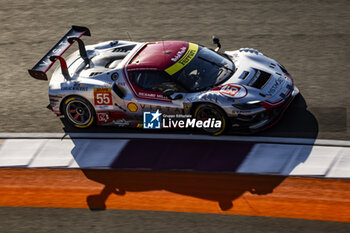 2024-02-27 - 55 HERIAU François (fra), MANN Simon (usa), ROVERA Alessio (ita), Vista AF Corse, Ferrari 296 GT3 #55, action during the Prologue of the 2024 FIA World Endurance Championship, from February 24 to 26, 2024 on the Losail International Circuit in Lusail, Qatar - FIA WEC - PROLOGUE 2024 - QATAR - ENDURANCE - MOTORS