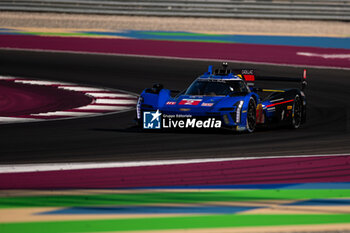 2024-02-27 - 02 BAMBER Earl (nzl), LYNN Alex (gbr), BOURDAIS Sébastien (fra), Cadillac Racing, #02, actionduring the Prologue of the 2024 FIA World Endurance Championship, from February 24 to 26, 2024 on the Losail International Circuit in Lusail, Qatar - FIA WEC - PROLOGUE 2024 - QATAR - ENDURANCE - MOTORS