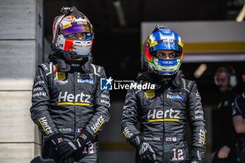2024-02-27 - NATO Norman (fra), Hertz Team Jota, Porsche 963, STEVENS Will (gbr), Hertz Team Jota, Porsche 963, portrait during the Prologue of the 2024 FIA World Endurance Championship, from February 24 to 26, 2024 on the Losail International Circuit in Lusail, Qatar - FIA WEC - PROLOGUE 2024 - QATAR - ENDURANCE - MOTORS