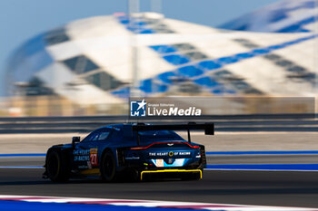 2024-02-27 - 27 JAMES Ian (usa), MANCINELLI Daniel (ita), RIBERAS Alex (spa), Heart of Racing Team, Aston Martin Vantage GT3 #27, action during the Prologue of the 2024 FIA World Endurance Championship, from February 24 to 26, 2024 on the Losail International Circuit in Lusail, Qatar - FIA WEC - PROLOGUE 2024 - QATAR - ENDURANCE - MOTORS