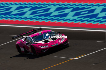 2024-02-29 - 85 BOVY Sarah (bel), PIN Doriane (fra), GATTING Michelle (dnk), Iron Dames, Lamborghini Huracan GT3 Evo2 #85, LM GT3, action during the Qatar Airways Qatar 1812 KM, 1st round of the 2024 FIA World Endurance Championship, from February 29 to March 02, 2024 on the Losail International Circuit in Lusail, Qatar - FIA WEC - QATAR AIRWAYS QATAR 1812 KM - ENDURANCE - MOTORS