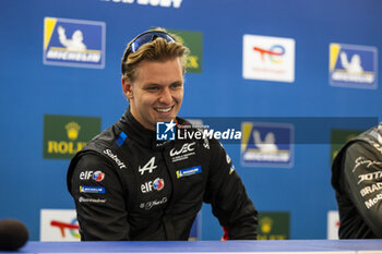 2024-02-29 - Pre-Event Press Conference, SCHUMACHER Mick (ger), Alpine Endurance Team, Alpine A424, portrait during the Qatar Airways Qatar 1812 KM, 1st round of the 2024 FIA World Endurance Championship, from February 29 to March 02, 2024 on the Losail International Circuit in Lusail, Qatar - FIA WEC - QATAR AIRWAYS QATAR 1812 KM - ENDURANCE - MOTORS
