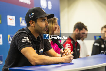 2024-02-29 - Pre-Event Press Conference, AL HARTHY Ahmad (omn) Team WRT, BMW M4 GT3, portrait during the Qatar Airways Qatar 1812 KM, 1st round of the 2024 FIA World Endurance Championship, from February 29 to March 02, 2024 on the Losail International Circuit in Lusail, Qatar - FIA WEC - QATAR AIRWAYS QATAR 1812 KM - ENDURANCE - MOTORS