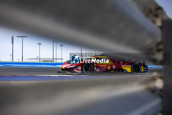 2024-02-29 - 50 FUOCO Antonio (ita), MOLINA Miguel (spa), NIELSEN Nicklas (dnk), Ferrari AF Corse, Ferrari 499P #50, Hypercar, action during the Qatar Airways Qatar 1812 KM, 1st round of the 2024 FIA World Endurance Championship, from February 29 to March 02, 2024 on the Losail International Circuit in Lusail, Qatar - FIA WEC - QATAR AIRWAYS QATAR 1812 KM - ENDURANCE - MOTORS