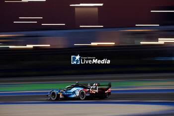 2024-02-29 - 35 MILESI Charles (fra), HABSBURG-LOTHRINGEN Ferdinand (aut), CHATIN Paul-Loup (fra), Alpine Endurance Team #35, Alpine A424, action during the Qatar Airways Qatar 1812 KM, 1st round of the 2024 FIA World Endurance Championship, from February 29 to March 02, 2024 on the Losail International Circuit in Lusail, Qatar - FIA WEC - QATAR AIRWAYS QATAR 1812 KM - ENDURANCE - MOTORS