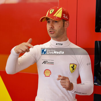 2024-02-29 - MOLINA Miguel (spa), Ferrari AF Corse, Ferrari 499P, portrait during the Qatar Airways Qatar 1812 KM, 1st round of the 2024 FIA World Endurance Championship, from February 29 to March 02, 2024 on the Losail International Circuit in Lusail, Qatar - FIA WEC - QATAR AIRWAYS QATAR 1812 KM - ENDURANCE - MOTORS