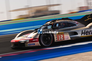 2024-02-29 - 12 STEVENS Will (gbr), NATO Norman (fra), ILOTT Callum (gbr), Hertz Team Jota, Porsche 963 #12, Hypercar, action during the Qatar Airways Qatar 1812 KM, 1st round of the 2024 FIA World Endurance Championship, from February 29 to March 02, 2024 on the Losail International Circuit in Lusail, Qatar - FIA WEC - QATAR AIRWAYS QATAR 1812 KM - ENDURANCE - MOTORS