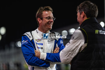 2024-02-29 - BOURDAIS Sébastien (fra), Cadillac Racing, Cadillac V-Series.R, DUVAL Loïc (fra), Peugeot TotalEnergies, Peugeot 9x8, portrait during the Qatar Airways Qatar 1812 KM, 1st round of the 2024 FIA World Endurance Championship, from February 29 to March 02, 2024 on the Losail International Circuit in Lusail, Qatar - FIA WEC - QATAR AIRWAYS QATAR 1812 KM - ENDURANCE - MOTORS