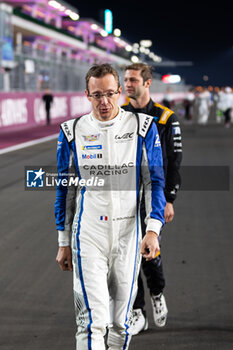 2024-02-29 - BOURDAIS Sébastien (fra), Cadillac Racing, Cadillac V-Series.R, portrait, family picture during the Qatar Airways Qatar 1812 KM, 1st round of the 2024 FIA World Endurance Championship, from February 29 to March 02, 2024 on the Losail International Circuit in Lusail, Qatar - FIA WEC - QATAR AIRWAYS QATAR 1812 KM - ENDURANCE - MOTORS