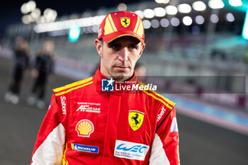 2024-02-29 - PIER GUIDI Alessandro (ita), Ferrari AF Corse, Ferrari 499P, portrait, family picture during the Qatar Airways Qatar 1812 KM, 1st round of the 2024 FIA World Endurance Championship, from February 29 to March 02, 2024 on the Losail International Circuit in Lusail, Qatar - FIA WEC - QATAR AIRWAYS QATAR 1812 KM - ENDURANCE - MOTORS