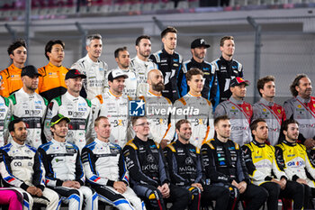2024-02-29 - LM GT3 family picture during the Qatar Airways Qatar 1812 KM, 1st round of the 2024 FIA World Endurance Championship, from February 29 to March 02, 2024 on the Losail International Circuit in Lusail, Qatar - FIA WEC - QATAR AIRWAYS QATAR 1812 KM - ENDURANCE - MOTORS