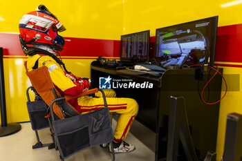 2024-03-01 - KUBICA Robert (pol), AF Corse, Ferrari 499P, portrait during the Qatar Airways Qatar 1812 KM, 1st round of the 2024 FIA World Endurance Championship, from February 29 to March 02, 2024 on the Losail International Circuit in Lusail, Qatar - FIA WEC - QATAR AIRWAYS QATAR 1812 KM - ENDURANCE - MOTORS