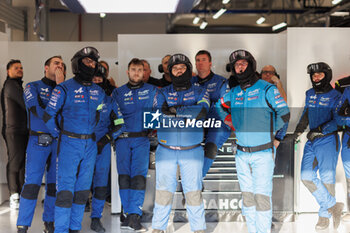 2024-03-01 - Alpine Endurance Team during the Qatar Airways Qatar 1812 KM, 1st round of the 2024 FIA World Endurance Championship, from February 29 to March 02, 2024 on the Losail International Circuit in Lusail, Qatar - FIA WEC - QATAR AIRWAYS QATAR 1812 KM - ENDURANCE - MOTORS