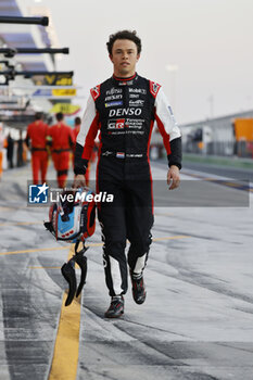 2024-03-01 - DE VRIES Nyck (nld), Toyota Gazoo Racing, Toyota GR010 - Hybrid, portrait during the Qatar Airways Qatar 1812 KM, 1st round of the 2024 FIA World Endurance Championship, from February 29 to March 02, 2024 on the Losail International Circuit in Lusail, Qatar - FIA WEC - QATAR AIRWAYS QATAR 1812 KM - ENDURANCE - MOTORS