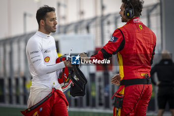 2024-03-01 - FUOCO Antonio (ita), Ferrari AF Corse, Ferrari 499P, portrait during the Qatar Airways Qatar 1812 KM, 1st round of the 2024 FIA World Endurance Championship, from February 29 to March 02, 2024 on the Losail International Circuit in Lusail, Qatar - FIA WEC - QATAR AIRWAYS QATAR 1812 KM - ENDURANCE - MOTORS