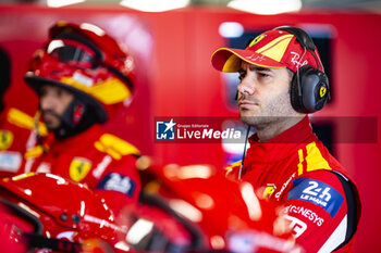 2024-03-01 - MOLINA Miguel (spa), Ferrari AF Corse, Ferrari 499P, portrait during the Qatar Airways Qatar 1812 KM, 1st round of the 2024 FIA World Endurance Championship, from February 29 to March 02, 2024 on the Losail International Circuit in Lusail, Qatar - FIA WEC - QATAR AIRWAYS QATAR 1812 KM - ENDURANCE - MOTORS