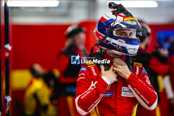 2024-03-01 - MOLINA Miguel (spa), Ferrari AF Corse, Ferrari 499P, portrait during the Qatar Airways Qatar 1812 KM, 1st round of the 2024 FIA World Endurance Championship, from February 29 to March 02, 2024 on the Losail International Circuit in Lusail, Qatar - FIA WEC - QATAR AIRWAYS QATAR 1812 KM - ENDURANCE - MOTORS