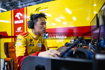 2024-03-01 - YE Yifei (chn), AF Corse, Ferrari 499P, portrait during the Qatar Airways Qatar 1812 KM, 1st round of the 2024 FIA World Endurance Championship, from February 29 to March 02, 2024 on the Losail International Circuit in Lusail, Qatar - FIA WEC - QATAR AIRWAYS QATAR 1812 KM - ENDURANCE - MOTORS