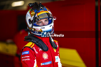 2024-03-01 - PIER GUIDI Alessandro (ita), Ferrari AF Corse, Ferrari 499P, portrait during the Qatar Airways Qatar 1812 KM, 1st round of the 2024 FIA World Endurance Championship, from February 29 to March 02, 2024 on the Losail International Circuit in Lusail, Qatar - FIA WEC - QATAR AIRWAYS QATAR 1812 KM - ENDURANCE - MOTORS