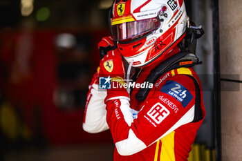 2024-03-01 - NIELSEN Nicklas (dnk), Ferrari AF Corse, Ferrari 499P, portrait during the Qatar Airways Qatar 1812 KM, 1st round of the 2024 FIA World Endurance Championship, from February 29 to March 02, 2024 on the Losail International Circuit in Lusail, Qatar - FIA WEC - QATAR AIRWAYS QATAR 1812 KM - ENDURANCE - MOTORS