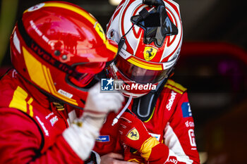 2024-03-01 - NIELSEN Nicklas (dnk), Ferrari AF Corse, Ferrari 499P, portrait during the Qatar Airways Qatar 1812 KM, 1st round of the 2024 FIA World Endurance Championship, from February 29 to March 02, 2024 on the Losail International Circuit in Lusail, Qatar - FIA WEC - QATAR AIRWAYS QATAR 1812 KM - ENDURANCE - MOTORS