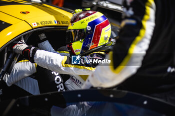 2024-03-01 - KOIZUMI Hiroshi (jpn), TF Sport, Corvette Z06 GT3.R, portrait during the Qatar Airways Qatar 1812 KM, 1st round of the 2024 FIA World Endurance Championship, from February 29 to March 02, 2024 on the Losail International Circuit in Lusail, Qatar - FIA WEC - QATAR AIRWAYS QATAR 1812 KM - ENDURANCE - MOTORS