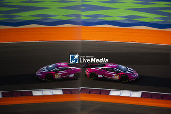 2024-03-01 - 85 BOVY Sarah (bel), PIN Doriane (fra), GATTING Michelle (dnk), Iron Dames, Lamborghini Huracan GT3 Evo2 #85, LM GT3, action during the Qatar Airways Qatar 1812 KM, 1st round of the 2024 FIA World Endurance Championship, from February 29 to March 02, 2024 on the Losail International Circuit in Lusail, Qatar - FIA WEC - QATAR AIRWAYS QATAR 1812 KM - ENDURANCE - MOTORS