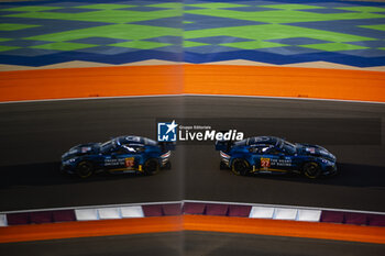 2024-03-01 - 27 JAMES Ian (usa), MANCINELLI Daniel (ita), RIBERAS Alex (spa), Heart of Racing Team, Aston Martin Vantage GT3 #27, LM GT3, action during the Qatar Airways Qatar 1812 KM, 1st round of the 2024 FIA World Endurance Championship, from February 29 to March 02, 2024 on the Losail International Circuit in Lusail, Qatar - FIA WEC - QATAR AIRWAYS QATAR 1812 KM - ENDURANCE - MOTORS