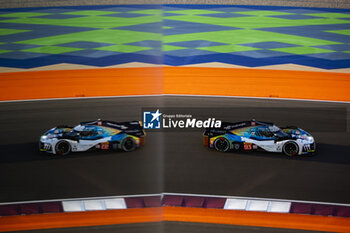 2024-03-01 - 93 JENSEN Mikkel (dnk), MULLER Nico (swi), VERGNE Jean-Eric (fra), Peugeot TotalEnergies, Peugeot 9x8 #93, Hypercar, action during the Qatar Airways Qatar 1812 KM, 1st round of the 2024 FIA World Endurance Championship, from February 29 to March 02, 2024 on the Losail International Circuit in Lusail, Qatar - FIA WEC - QATAR AIRWAYS QATAR 1812 KM - ENDURANCE - MOTORS