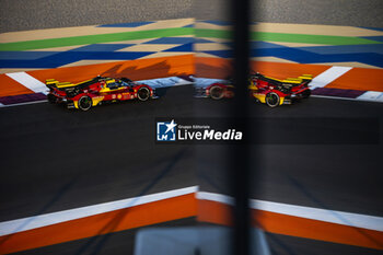 2024-03-01 - 50 FUOCO Antonio (ita), MOLINA Miguel (spa), NIELSEN Nicklas (dnk), Ferrari AF Corse, Ferrari 499P #50, Hypercar, action during the Qatar Airways Qatar 1812 KM, 1st round of the 2024 FIA World Endurance Championship, from February 29 to March 02, 2024 on the Losail International Circuit in Lusail, Qatar - FIA WEC - QATAR AIRWAYS QATAR 1812 KM - ENDURANCE - MOTORS