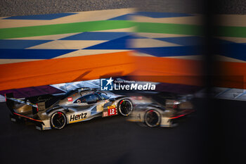 2024-03-01 - 12 STEVENS Will (gbr), NATO Norman (fra), ILOTT Callum (gbr), Hertz Team Jota, Porsche 963 #12, Hypercar, action during the Qatar Airways Qatar 1812 KM, 1st round of the 2024 FIA World Endurance Championship, from February 29 to March 02, 2024 on the Losail International Circuit in Lusail, Qatar - FIA WEC - QATAR AIRWAYS QATAR 1812 KM - ENDURANCE - MOTORS