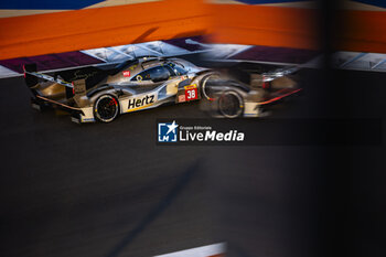 2024-03-01 - 38 RASMUSSEN Oliver (dnk), HANSON Philip (gbr), BUTTON Jenson (gbr), Hertz Team Jota, Porsche 963 #38, Hypercar, action during the Qatar Airways Qatar 1812 KM, 1st round of the 2024 FIA World Endurance Championship, from February 29 to March 02, 2024 on the Losail International Circuit in Lusail, Qatar - FIA WEC - QATAR AIRWAYS QATAR 1812 KM - ENDURANCE - MOTORS