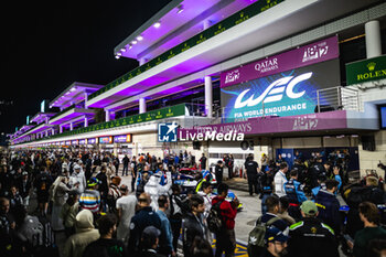 2024-03-01 - Autograph session, pitwall during the Qatar Airways Qatar 1812 KM, 1st round of the 2024 FIA World Endurance Championship, from February 29 to March 02, 2024 on the Losail International Circuit in Lusail, Qatar - FIA WEC - QATAR AIRWAYS QATAR 1812 KM - ENDURANCE - MOTORS