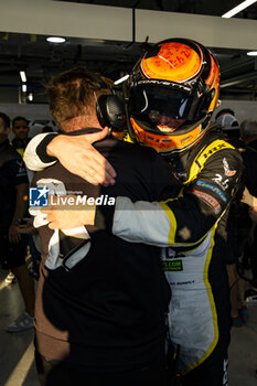 2024-03-01 - VAN ROMPUY Tom (bel), TF Sport, Corvette Z06 GT3.R, portrait during the Qatar Airways Qatar 1812 KM, 1st round of the 2024 FIA World Endurance Championship, from February 29 to March 02, 2024 on the Losail International Circuit in Lusail, Qatar - FIA WEC - QATAR AIRWAYS QATAR 1812 KM - ENDURANCE - MOTORS