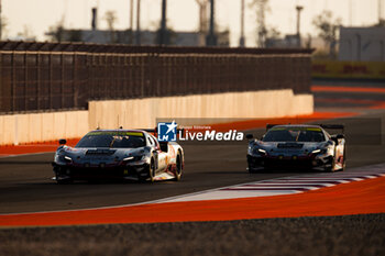 2024-03-01 - 55 HERIAU François (fra), MANN Simon (usa), ROVERA Alessio (ita), Vista AF Corse, Ferrari 296 GT3 #55, LM GT3, action, 54 FLOHR Thomas (swi), CASTELLACCI Francesco (ita), RIGON Davide (ita), Vista AF Corse, Ferrari 296 GT3 #54, LM GT3, action during the Qatar Airways Qatar 1812 KM, 1st round of the 2024 FIA World Endurance Championship, from February 29 to March 02, 2024 on the Losail International Circuit in Lusail, Qatar - FIA WEC - QATAR AIRWAYS QATAR 1812 KM - ENDURANCE - MOTORS