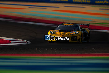 2024-03-01 - 81 EASTWOOD Charlie (irl), ANDRADE Rui (ang), VAN ROMPUY Tom (bel), TF Sport, Corvette Z06 GT3.R #81, LM GT3, action during the Qatar Airways Qatar 1812 KM, 1st round of the 2024 FIA World Endurance Championship, from February 29 to March 02, 2024 on the Losail International Circuit in Lusail, Qatar - FIA WEC - QATAR AIRWAYS QATAR 1812 KM - ENDURANCE - MOTORS