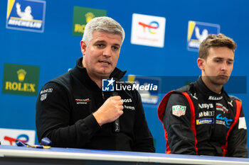 2024-03-01 - Press Conference, DIGUID Jonathan, Porsche Penske Motorsport, portrait, during the Qatar Airways Qatar 1812 KM, 1st round of the 2024 FIA World Endurance Championship, from February 29 to March 02, 2024 on the Losail International Circuit in Lusail, Qatar - FIA WEC - QATAR AIRWAYS QATAR 1812 KM - ENDURANCE - MOTORS