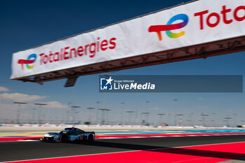 2024-03-01 - 93 JENSEN Mikkel (dnk), MULLER Nico (swi), VERGNE Jean-Eric (fra), Peugeot TotalEnergies, Peugeot 9x8 #93, Hypercar, action during the Qatar Airways Qatar 1812 KM, 1st round of the 2024 FIA World Endurance Championship, from February 29 to March 02, 2024 on the Losail International Circuit in Lusail, Qatar - FIA WEC - QATAR AIRWAYS QATAR 1812 KM - ENDURANCE - MOTORS