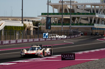 2024-03-01 - 38 RASMUSSEN Oliver (dnk), HANSON Philip (gbr), BUTTON Jenson (gbr), Hertz Team Jota, Porsche 963 #38, Hypercar, action during the Qatar Airways Qatar 1812 KM, 1st round of the 2024 FIA World Endurance Championship, from February 29 to March 02, 2024 on the Losail International Circuit in Lusail, Qatar - FIA WEC - QATAR AIRWAYS QATAR 1812 KM - ENDURANCE - MOTORS