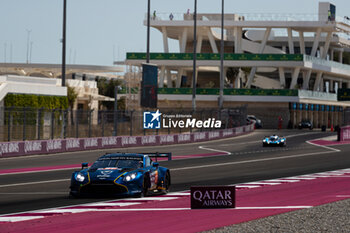 2024-03-01 - 27 JAMES Ian (usa), MANCINELLI Daniel (ita), RIBERAS Alex (spa), Heart of Racing Team, Aston Martin Vantage GT3 #27, LM GT3, action during the Qatar Airways Qatar 1812 KM, 1st round of the 2024 FIA World Endurance Championship, from February 29 to March 02, 2024 on the Losail International Circuit in Lusail, Qatar - FIA WEC - QATAR AIRWAYS QATAR 1812 KM - ENDURANCE - MOTORS