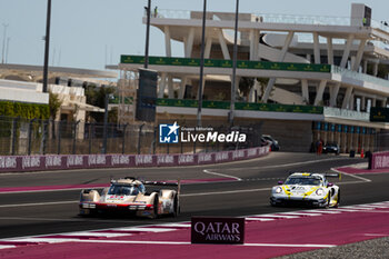 2024-03-01 - 12 STEVENS Will (gbr), NATO Norman (fra), ILOTT Callum (gbr), Hertz Team Jota, Porsche 963 #12, Hypercar, action during the Qatar Airways Qatar 1812 KM, 1st round of the 2024 FIA World Endurance Championship, from February 29 to March 02, 2024 on the Losail International Circuit in Lusail, Qatar - FIA WEC - QATAR AIRWAYS QATAR 1812 KM - ENDURANCE - MOTORS