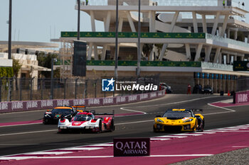 2024-03-01 - 05 CAMPBELL Matt (aus), CHRISTENSEN Michael (dnk), MAKOWIECKI Frédéric (fra), Porsche Penske Motorsport, Porsche 963 #05, Hypercar, action during the Qatar Airways Qatar 1812 KM, 1st round of the 2024 FIA World Endurance Championship, from February 29 to March 02, 2024 on the Losail International Circuit in Lusail, Qatar - FIA WEC - QATAR AIRWAYS QATAR 1812 KM - ENDURANCE - MOTORS