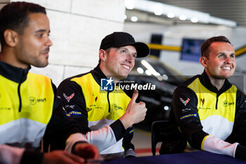 2024-03-01 - VAN ROMPUY Tom (bel), TF Sport, Corvette Z06 GT3.R, portrait, autograph session during the Qatar Airways Qatar 1812 KM, 1st round of the 2024 FIA World Endurance Championship, from February 29 to March 02, 2024 on the Losail International Circuit in Lusail, Qatar - FIA WEC - QATAR AIRWAYS QATAR 1812 KM - ENDURANCE - MOTORS