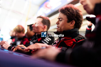 2024-03-01 - DE VRIES Nyck (nld), Toyota Gazoo Racing, Toyota GR010 - Hybrid, portrait, autograph session during the Qatar Airways Qatar 1812 KM, 1st round of the 2024 FIA World Endurance Championship, from February 29 to March 02, 2024 on the Losail International Circuit in Lusail, Qatar - FIA WEC - QATAR AIRWAYS QATAR 1812 KM - ENDURANCE - MOTORS