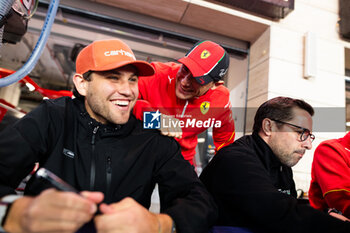 2024-03-01 - RIGON Davide (ita), Vista AF Corse, Ferrari 296 GT3, portrait, autograph session during the Qatar Airways Qatar 1812 KM, 1st round of the 2024 FIA World Endurance Championship, from February 29 to March 02, 2024 on the Losail International Circuit in Lusail, Qatar - FIA WEC - QATAR AIRWAYS QATAR 1812 KM - ENDURANCE - MOTORS