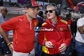 2024-03-02 - COLETTA Antonello, Global Head of Ferrari Endurance & Corse Clienti, portrait RIGON Davide (ita), Vista AF Corse, Ferrari 296 GT3, portrait during the Qatar Airways Qatar 1812 KM, 1st round of the 2024 FIA World Endurance Championship, from February 29 to March 02, 2024 on the Losail International Circuit in Lusail, Qatar - FIA WEC - QATAR AIRWAYS QATAR 1812 KM - ENDURANCE - MOTORS