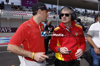 2024-03-02 - COLETTA Antonello, Global Head of Ferrari Endurance & Corse Clienti, portrait RIGON Davide (ita), Vista AF Corse, Ferrari 296 GT3, portrait during the Qatar Airways Qatar 1812 KM, 1st round of the 2024 FIA World Endurance Championship, from February 29 to March 02, 2024 on the Losail International Circuit in Lusail, Qatar - FIA WEC - QATAR AIRWAYS QATAR 1812 KM - ENDURANCE - MOTORS